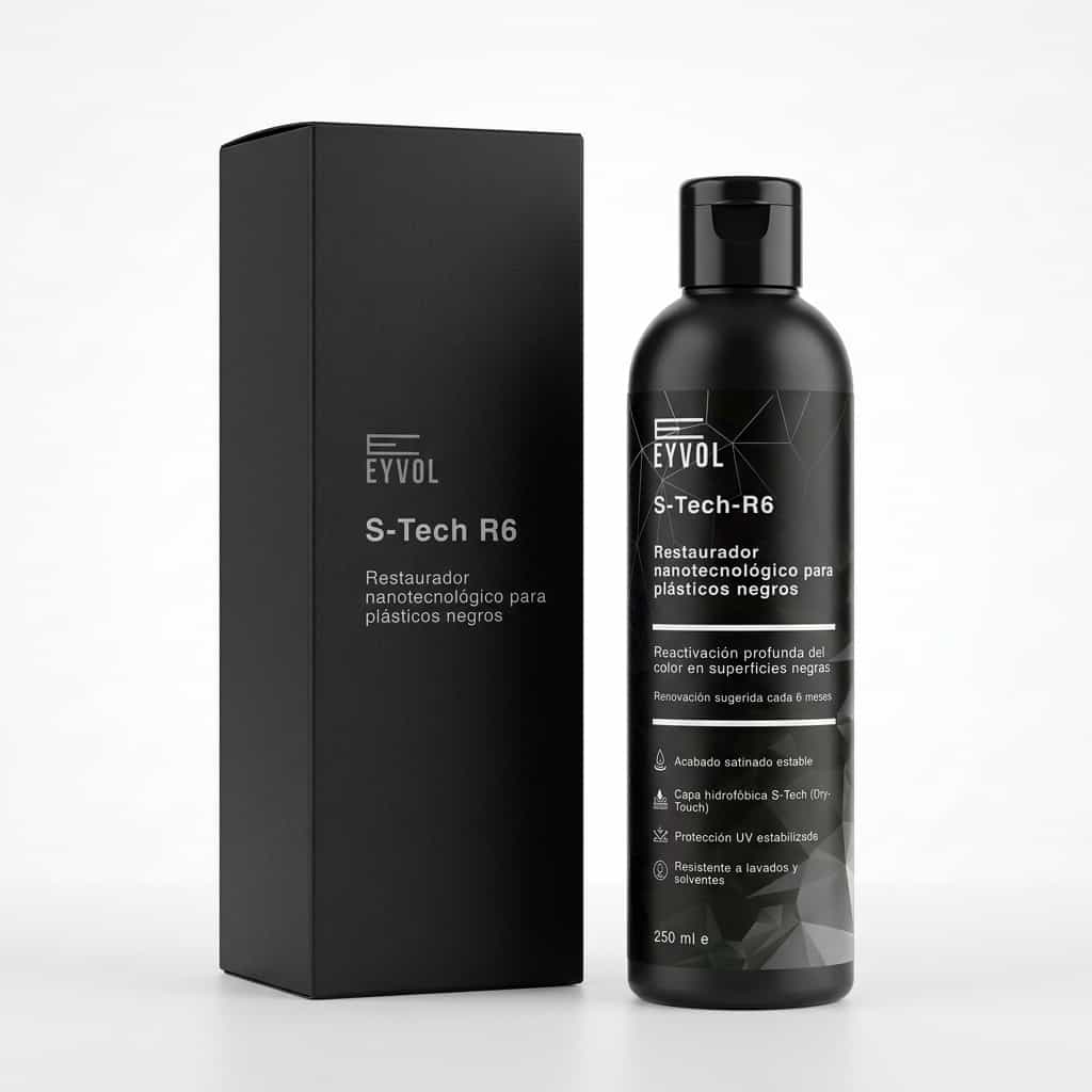 S-Tech R6 | Restaurador Cerámico para Plásticos Negros